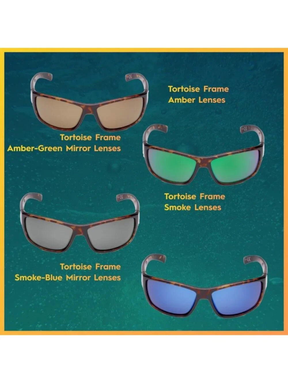Polarized Fishing Sunglasses with UV Blocker & AcuTint for Outdoor Sports